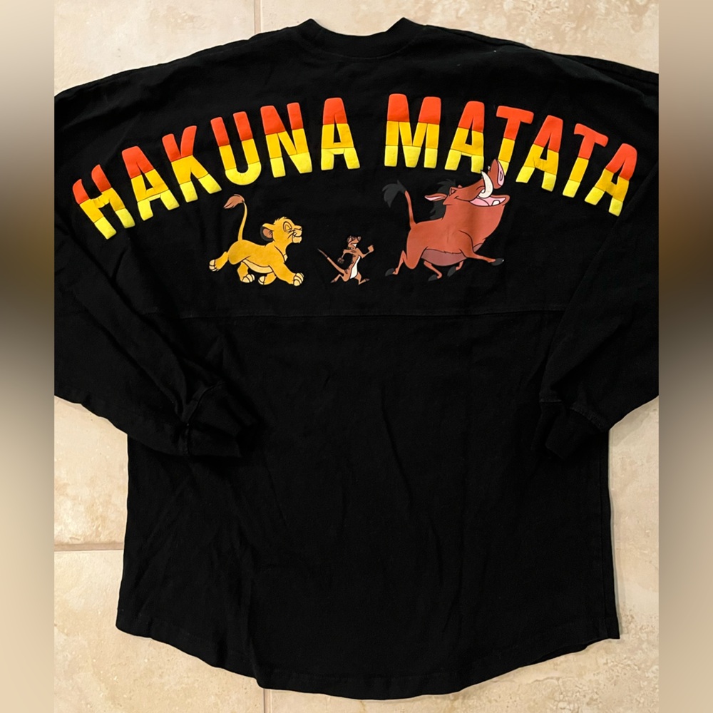 Disney Parks Official Lion King Hakuna Matata Spirit Jersey